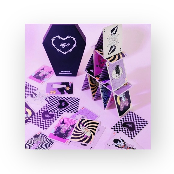 Deadstock: new Valfre 〠 Spooky Playing Cards 〠 Ltd Ed Halloween 〠 Coffin Box 〠 - Picture 4 of 17